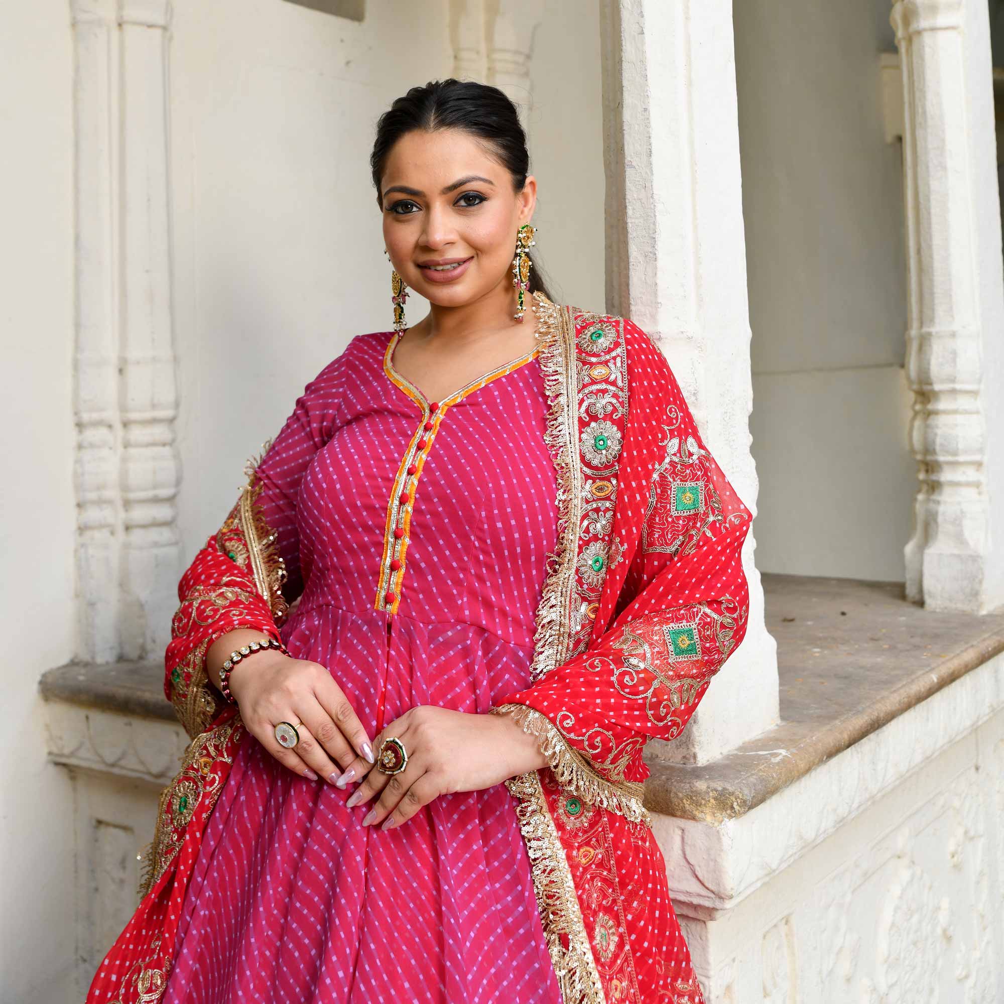 Plus size ethnic wear fashion