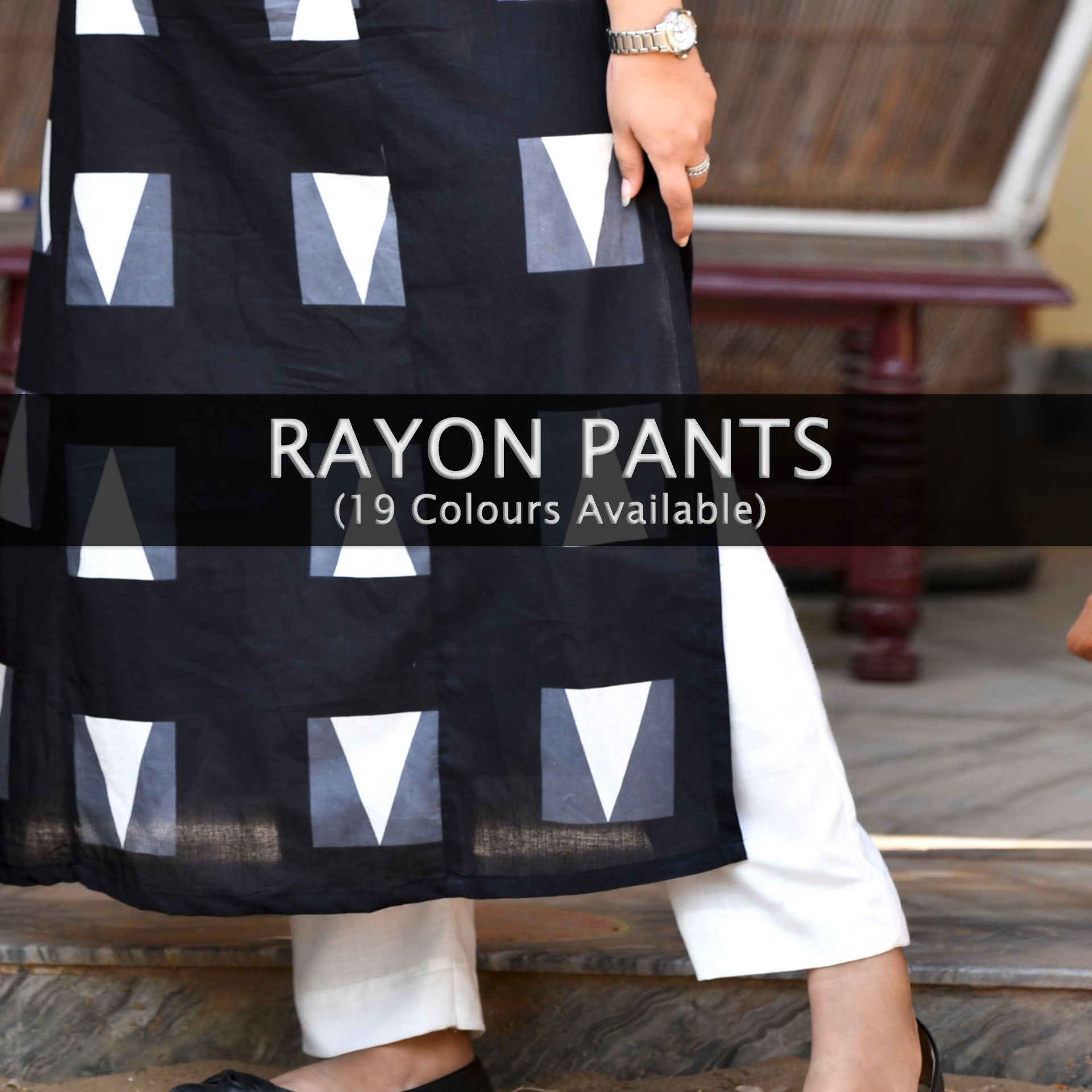 Rayon Pants-Plus Size Clothing(Waist Size- 30-64)